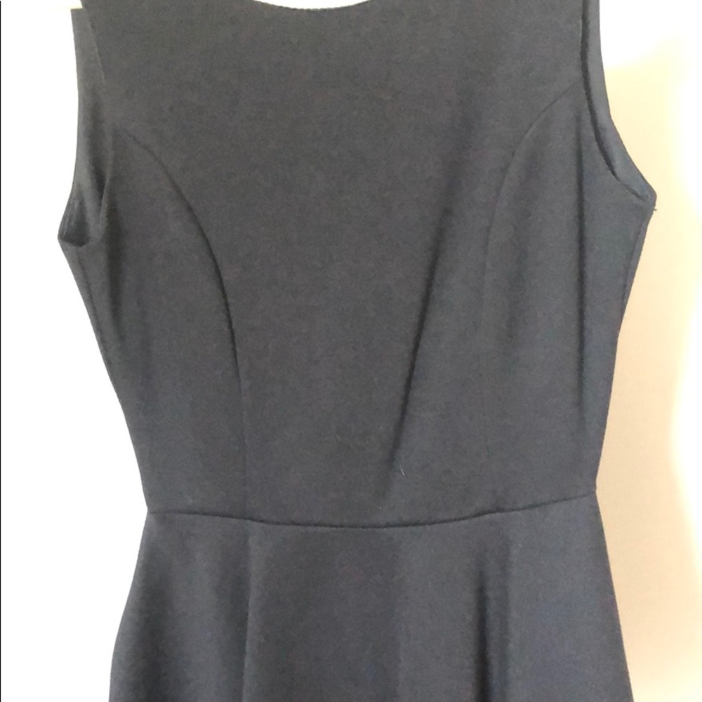 NWOT Low Back Fit and Flare Dress with Pockets - Picture 4 of 8
